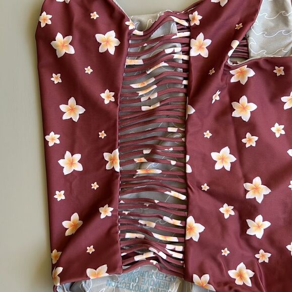 NWT Nirvanic PLUMERIA CLAY EZEL ONE PIECE Size XS - Picture 7 of 11